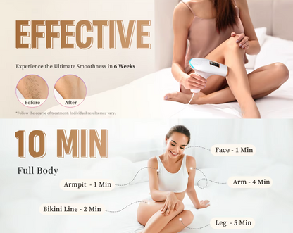Dream Skin™ IPL Hair Removal